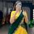 yellow cotton silk plain lehenga choli