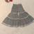 Red green floral anarkali set