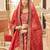 red art silk embroidered lehenga choli