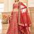 red art silk embroidered lehenga choli
