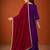 Embroidery Vichitra Silk Fabric Straight Kurta Sharara and Dupatta Set
