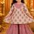 Floral anarkali suit set
