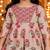 Floral anarkali suit set