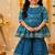 Block print anarkali set