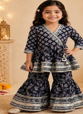 Jaal butta anarkali suit 1