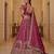 Pink Silk Blend Embroidered Designer Lehenga Choli Set