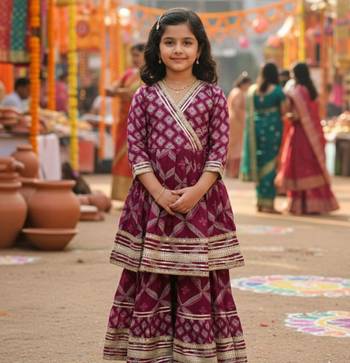 Jaal butta anarkali set 1