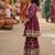 Jaal butta anarkali set