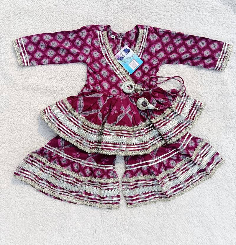 Jaal butta anarkali set