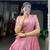Pink Shimmer Woven Traditional Festive Lehenga Choli Set