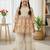 Screen print anarkali suit