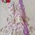 Lavender rose anarkali set