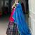 Pink Silk Blend Printed Traditional Sangeet Lehenga Choli Set