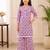 floral girls palazzo set