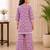 floral girls palazzo set