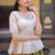 Parrot Green Viscose Embroidered Festive Sangeet Lehenga Choli Set