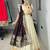 Off-White Silk Blend Woven Traditional Wedding Lehenga Choli Set
