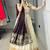 Off-White Silk Blend Woven Traditional Wedding Lehenga Choli Set