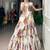 Off-White Chiffon Printed Floral Festive Party Wear Lehenga Choli Set