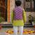 Lavender floral kurta set