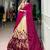 Beige Silk Blend Printed Kalamkari Festive Lehenga Choli Set