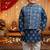 Blue patola kurta set