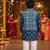 Blue patola kurta set