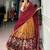 Mustard Silk Blend Printed Kalamkari Traditional Lehenga Choli Set