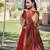 Orange Cotton Poly Plain Traditional Festive Lehenga Choli Set