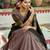 Grey Cotton Poly Plain Traditional Wedding Lehenga Choli Set