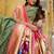 Festive Shimmer Organza Zari Woven Chaniya Choli with Designer Lace Border
