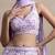 Lavender Net Embroidered Festive Reception Lehenga Choli Set
