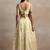 Yellow Net Embroidered Haldi Sangeet Lehenga Choli Set