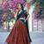 Brown Silk Blend Embroidered Traditional Wedding Lehenga Choli Set