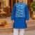 Floral jacket kurta set