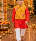 Floral kurta pajama set