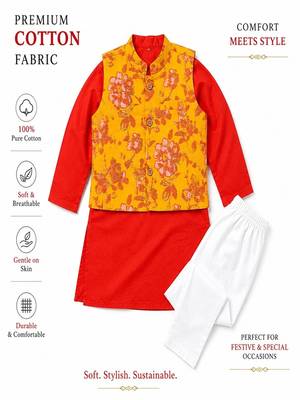Floral kurta pajama set 3