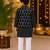 Black kurta pajama set