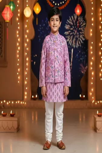 Lavender phool patti set