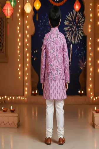 Lavender phool patti set