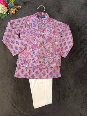 Lavender phool patti set 3
