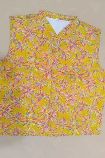 Digital floral kurta set