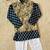 Blue jaal buta kurta set