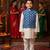 Royal blue kurta pyjama set