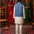 Royal blue kurta pyjama set