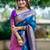 Floral Zari Banarasi Saree
