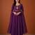 Embroidery Viscose Silk Fabric Flared Kurta Pant and Dupatta Set