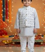 Foil kurta pyjama set