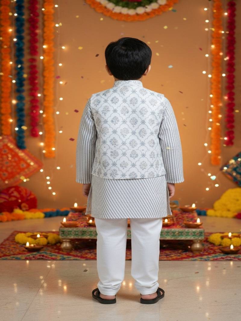 Foil kurta pyjama set