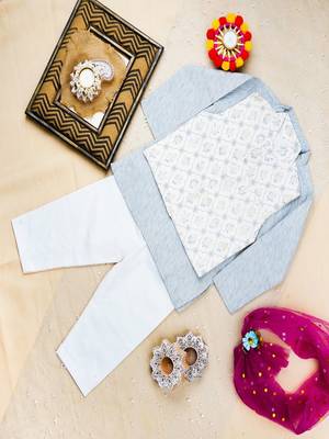 Foil kurta pyjama set 3